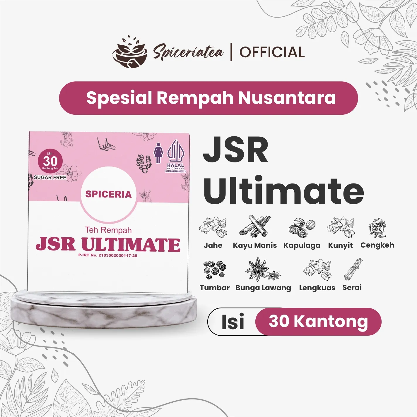 JSR Ultimate Pasutri Pink ( DETOX RAHIM) BPOM