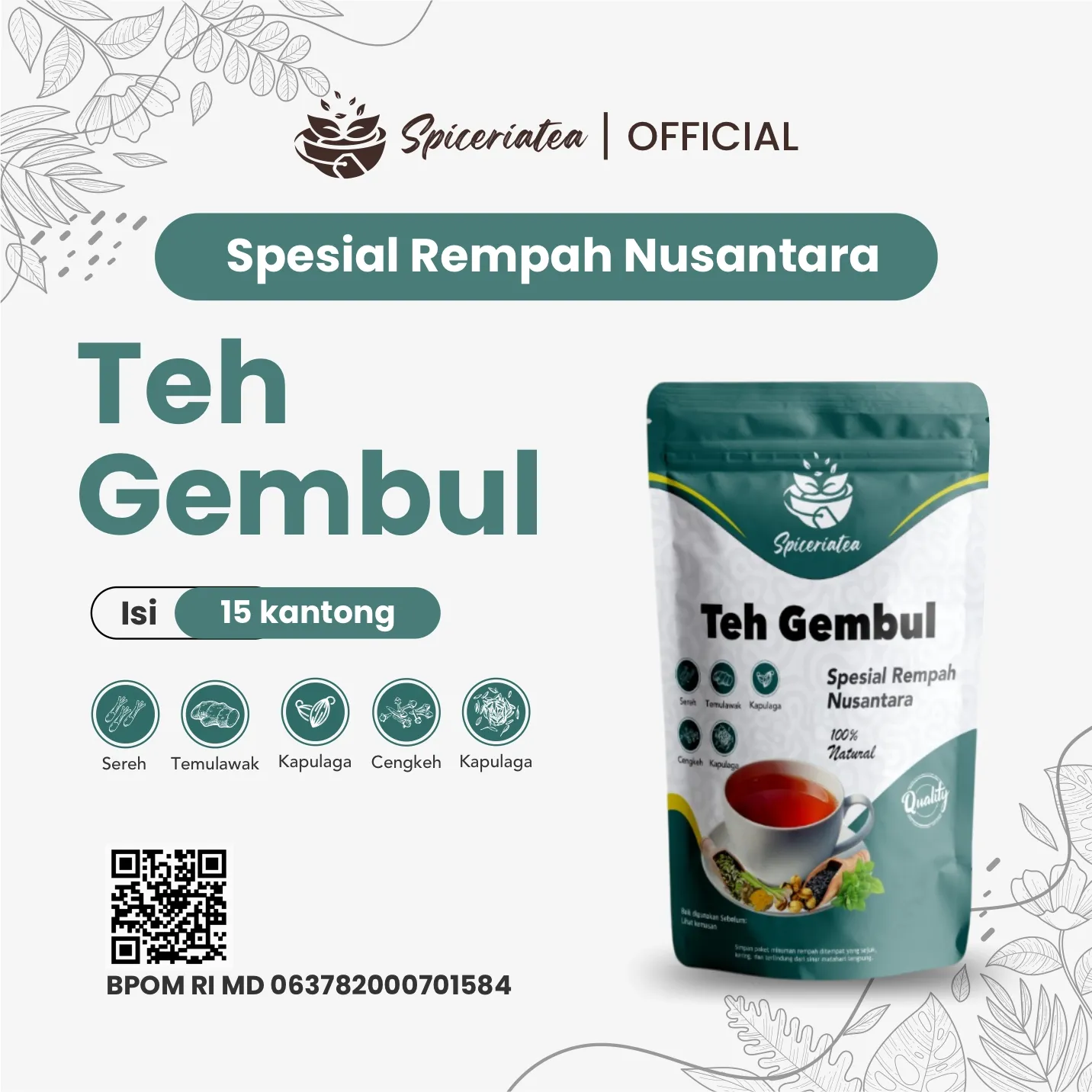 Teh gembul teh penambah nafsu makan anak hingga dewasa