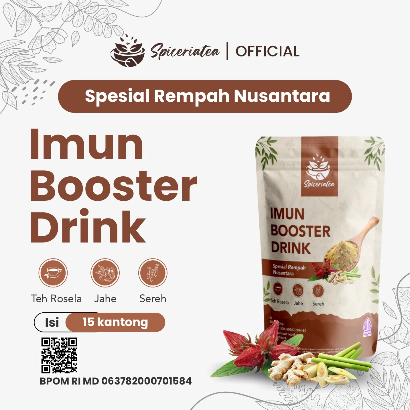 Imun booster JSR with Rosela